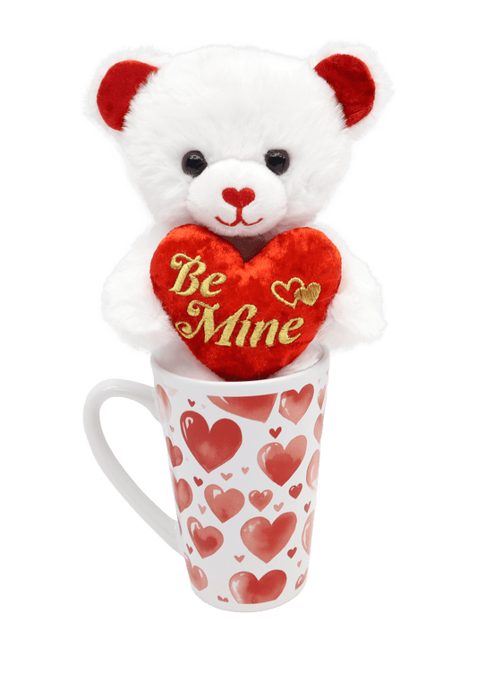 Valentine'S Day Teddy Bear Plush & Mug, by